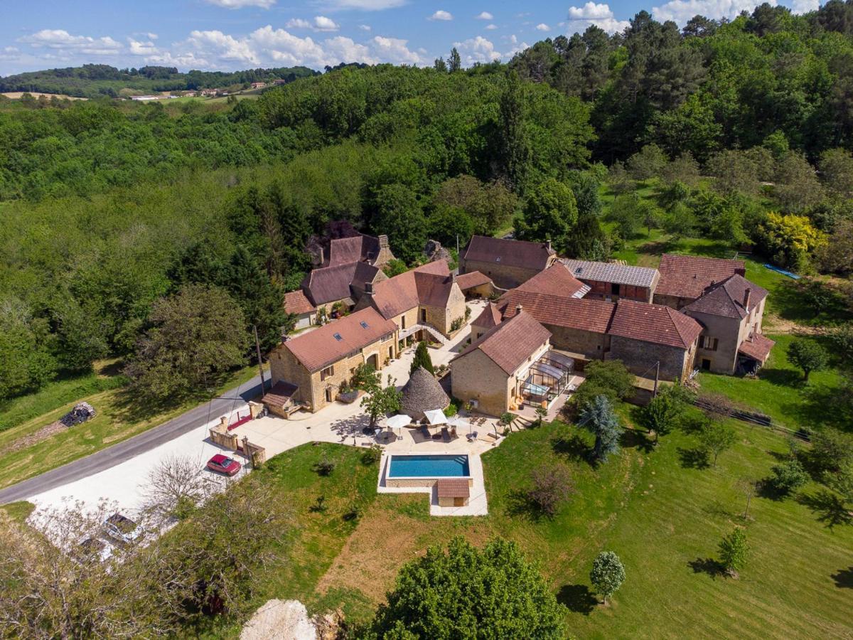 Aux Bories De Marquay, Chambres D'Hotes B&B Avec Piscine Et Spa Pres De Sarlat Eksteriør bilde