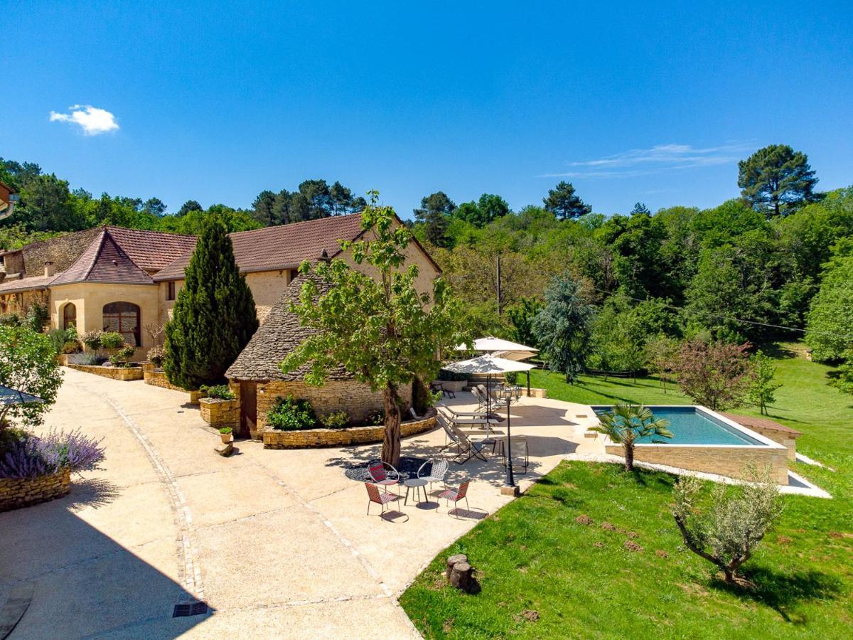 Aux Bories De Marquay, Chambres D'Hotes B&B Avec Piscine Et Spa Pres De Sarlat Eksteriør bilde