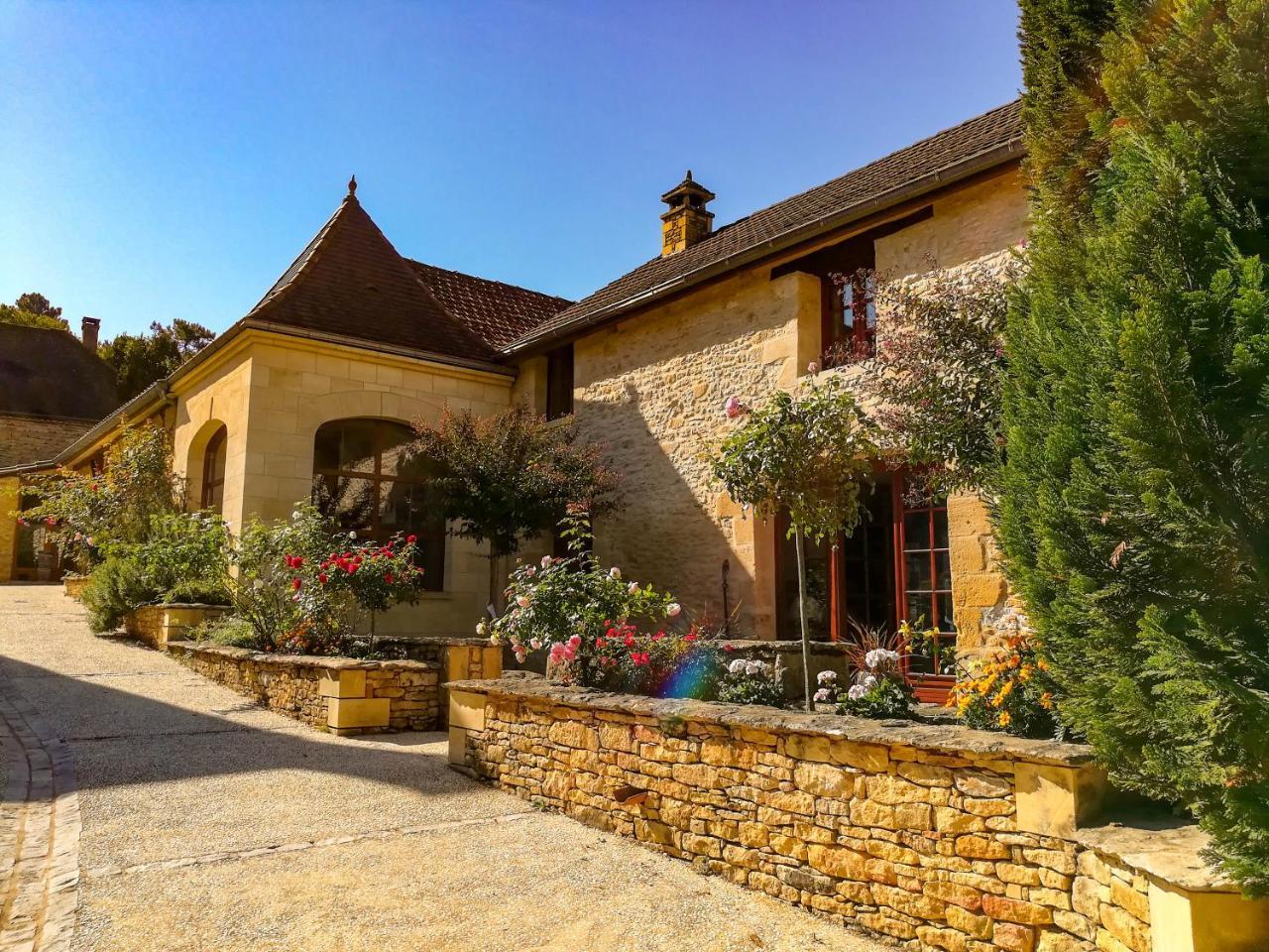 Aux Bories De Marquay, Chambres D'Hotes B&B Avec Piscine Et Spa Pres De Sarlat Eksteriør bilde